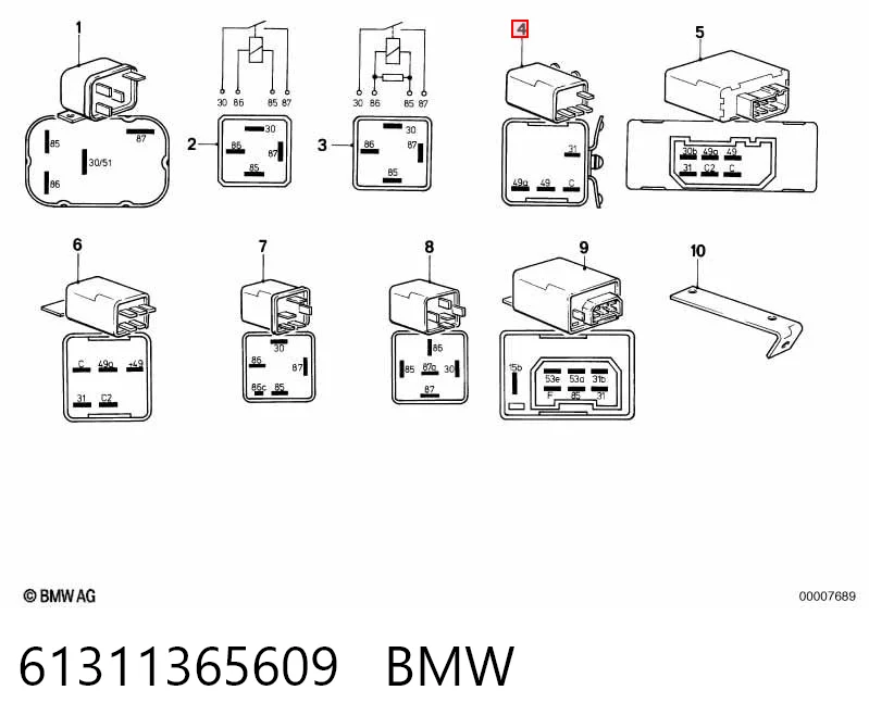 61311365609 BMW