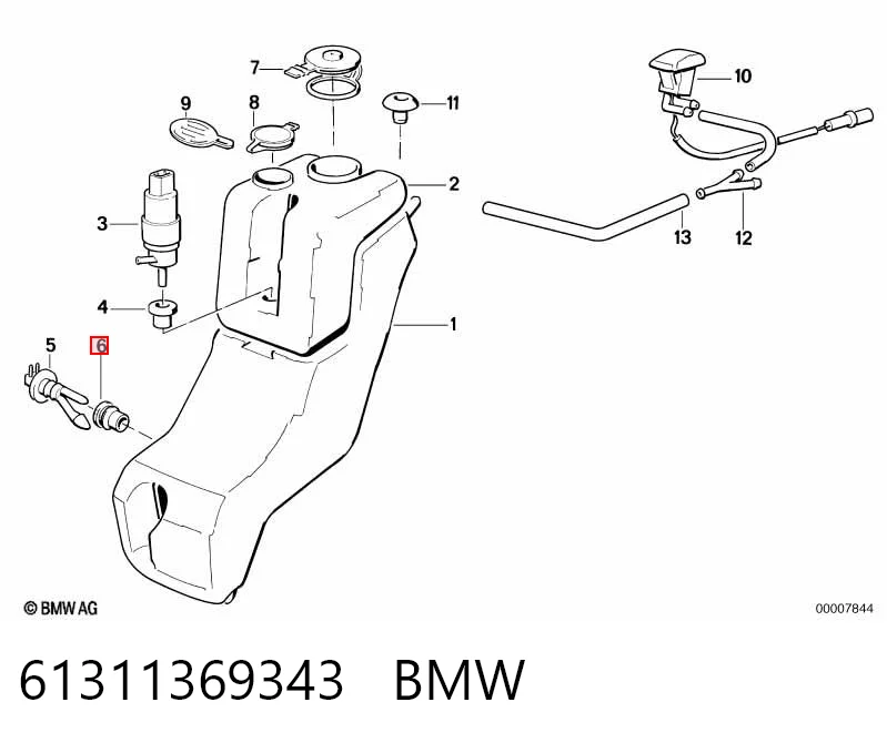 61311369343 BMW 