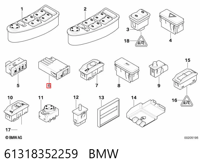 61318352259 BMW