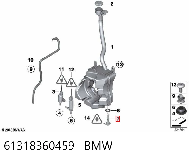 61318360459 BMW
