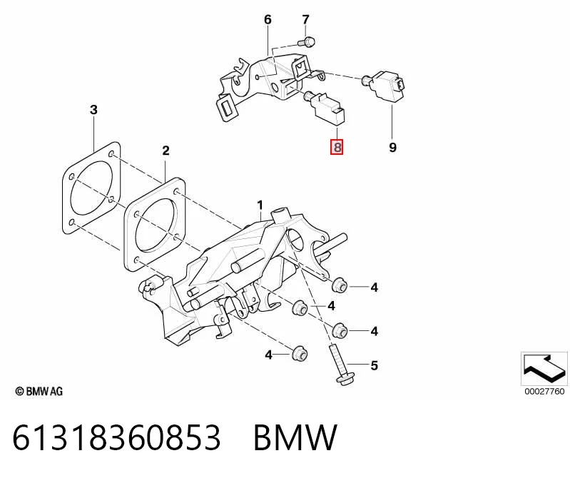 61318360853 BMW