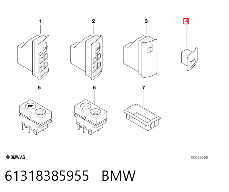 61318385955 BMW
