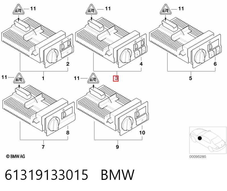 61319133015 BMW