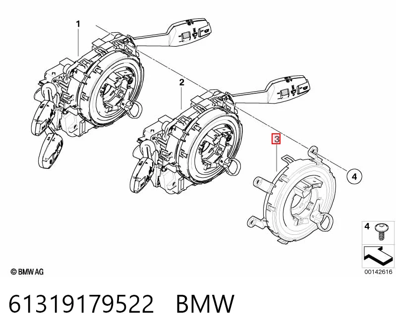 61319179522 BMW