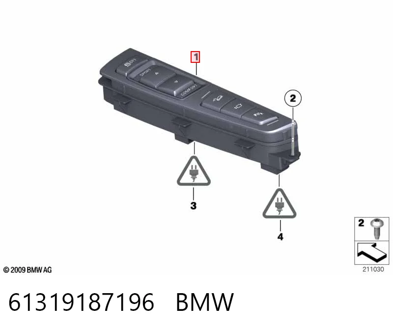 61319187196 BMW