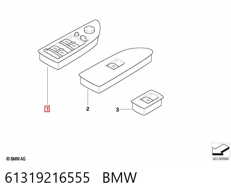 61319216555 BMW