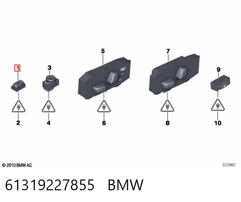 61319227855 BMW