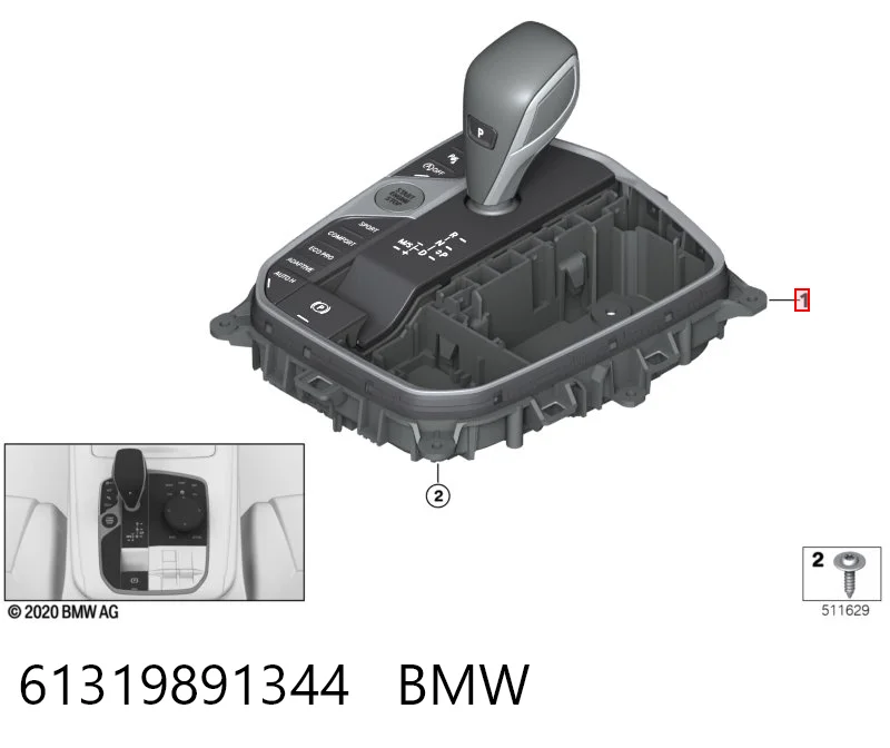 61319433339 BMW 