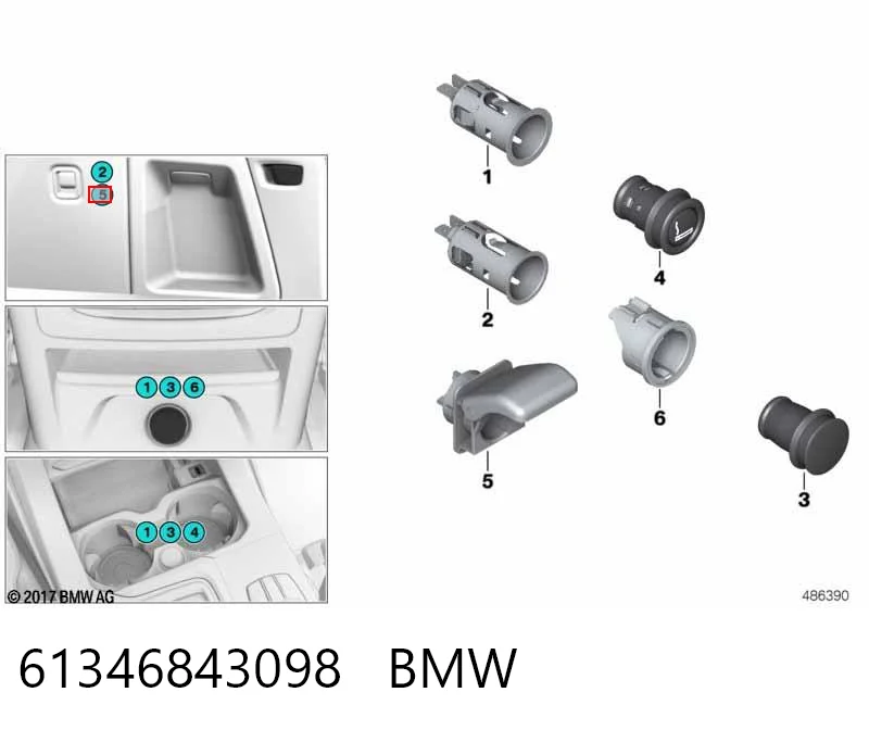 61346843098 BMW