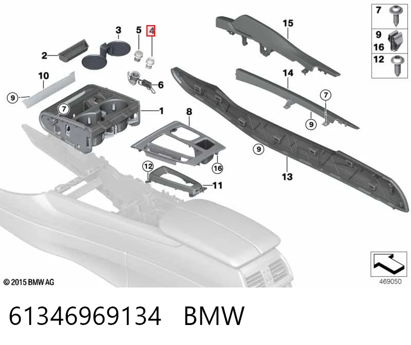 Acendedor de cigarros para BMW 3  E46
