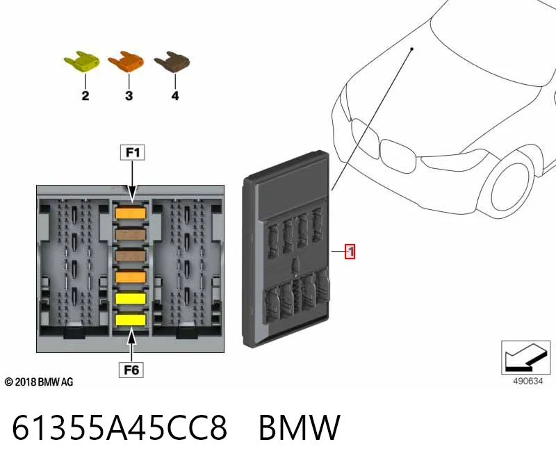  Unidade de conforto BMW X5 SUV (G05, F95) (2018 - 2026) 
