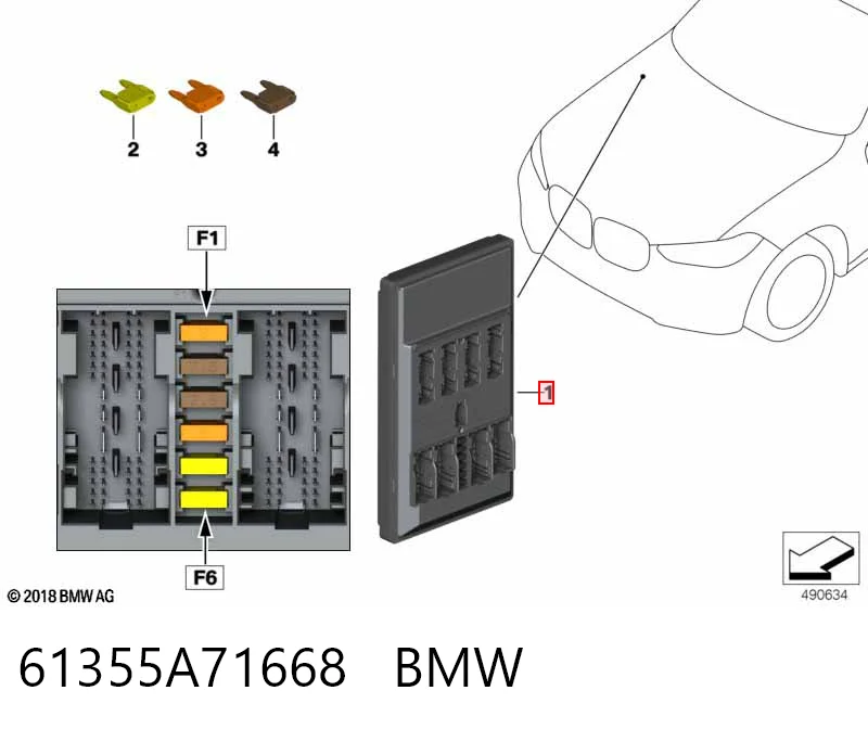  Unidade de conforto BMW X5 SUV (G05, F95) (2018 - 2026) 