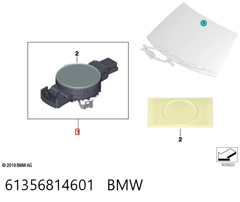61356814601 BMW