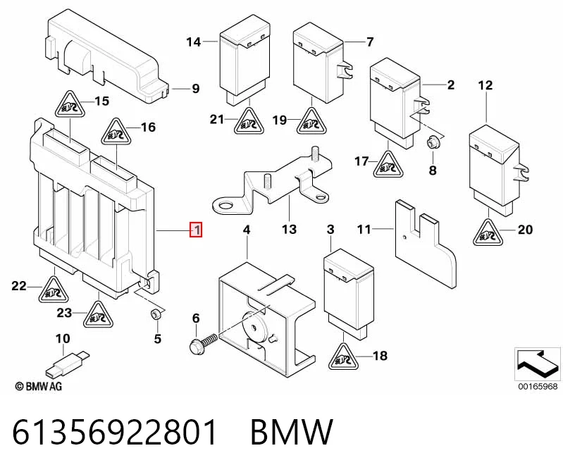 Unidade de conforto para Mini Cooper  R50, R53