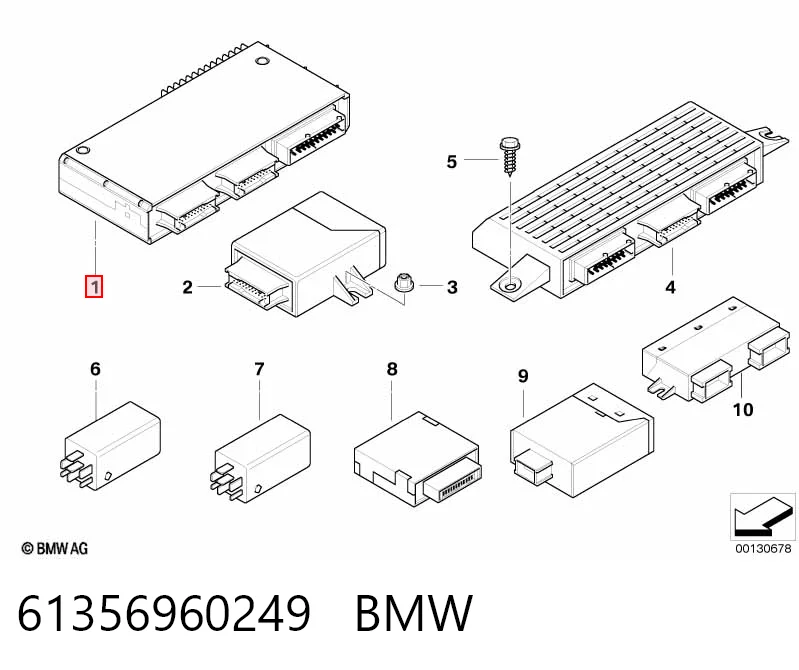 Unidade de conforto BMW X5  E53