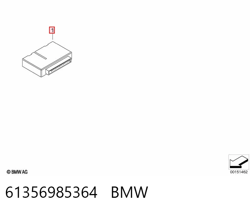 61356985364 BMW 