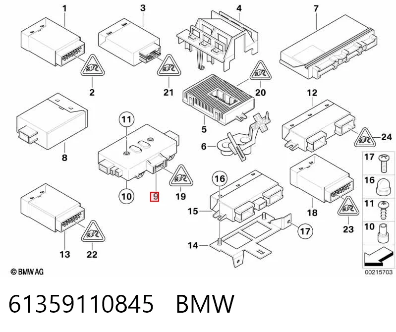 61359110845 BMW