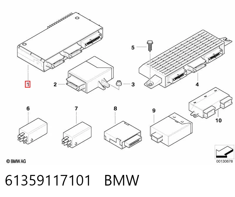 Unidade de conforto BMW X5  E53 ao melhor preço