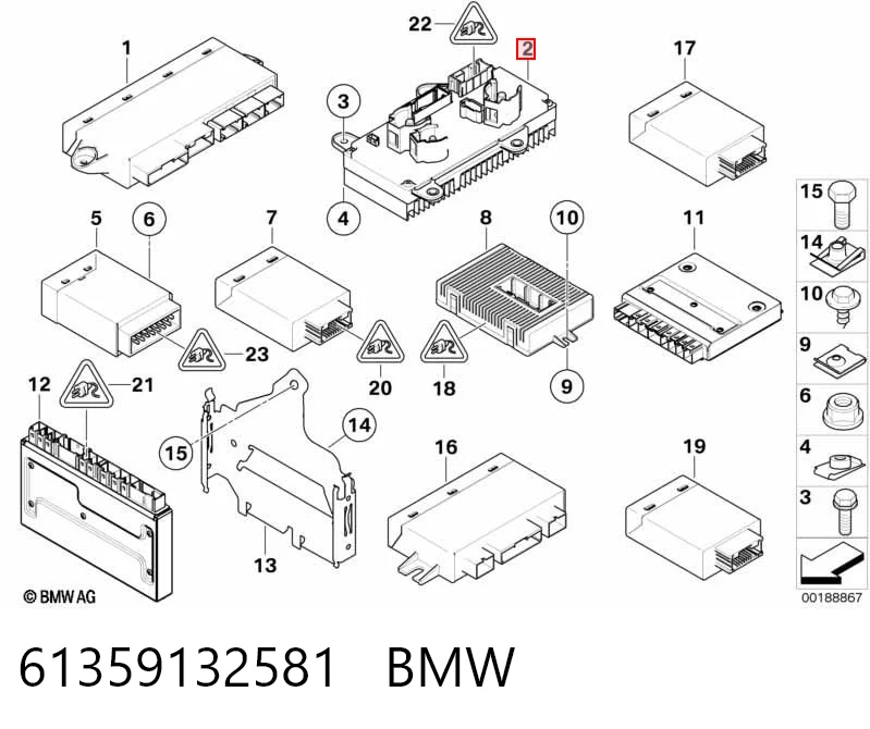 61359132581 BMW