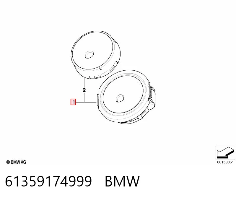 Sensor de chuva para BMW 5  E61