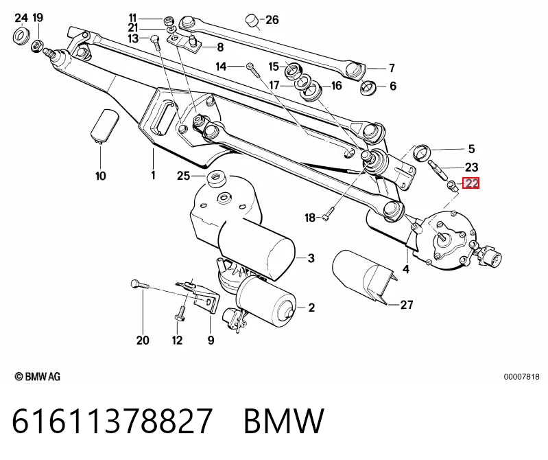 61611378827 BMW