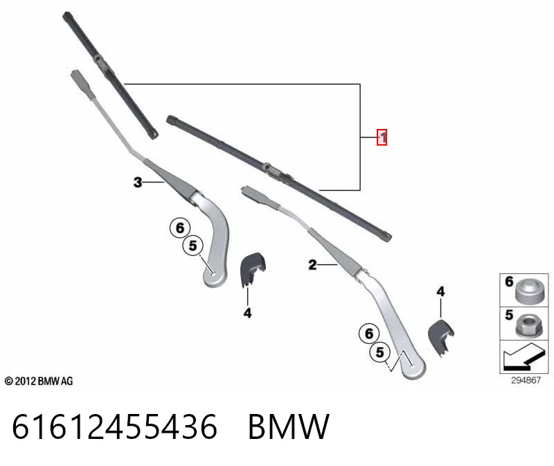 Compre Limpa-pára-brisas do pára-brisas, kit de 2 un. Volkswagen Caddy 