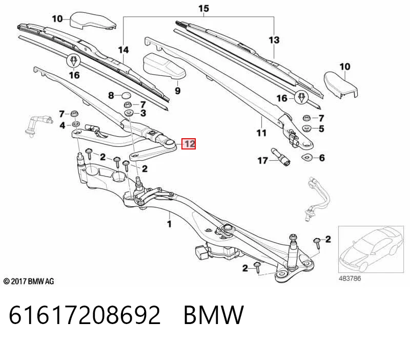 61617208692 BMW