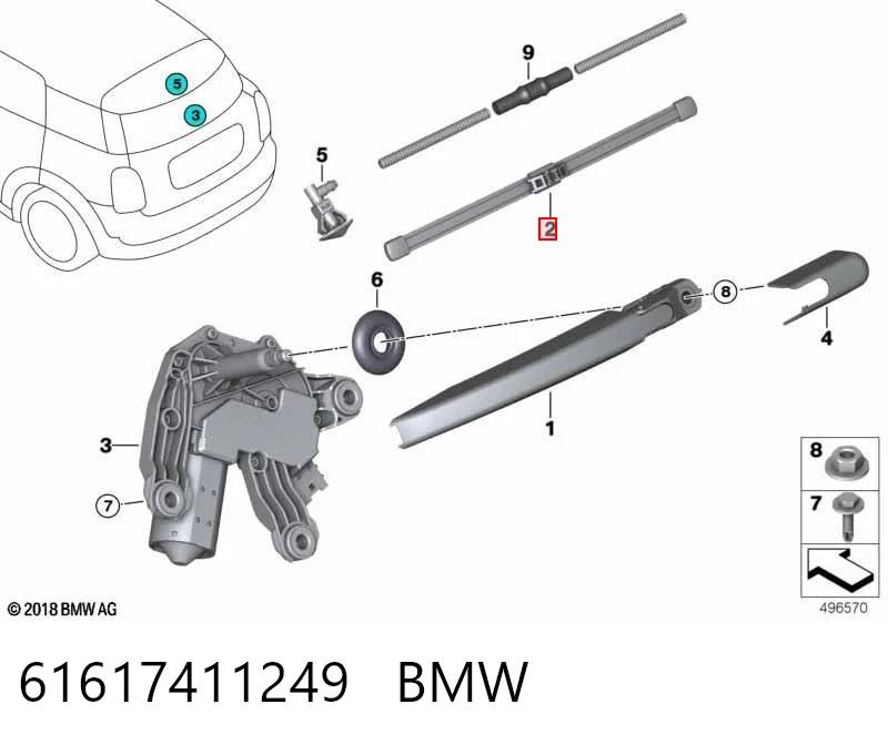 COUNTRYMAN  carrinha (2016-2026) original desde 13,51 €