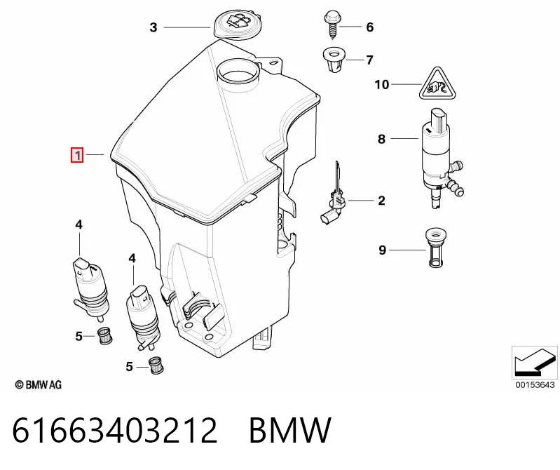 61663403212 BMW