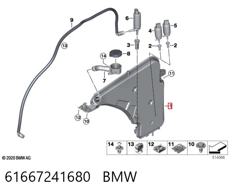 61667241680 BMW