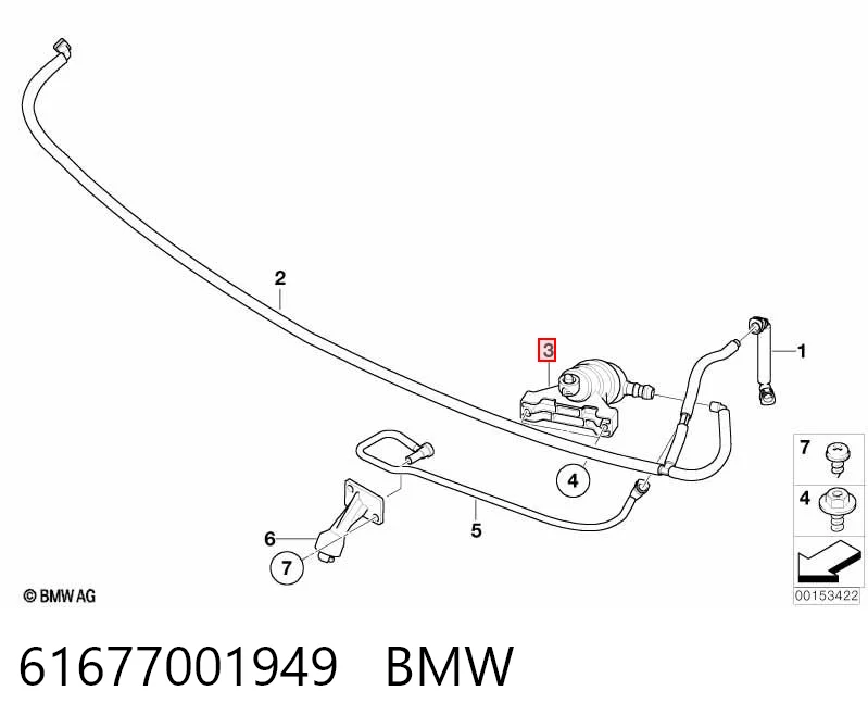 61677001949 BMW