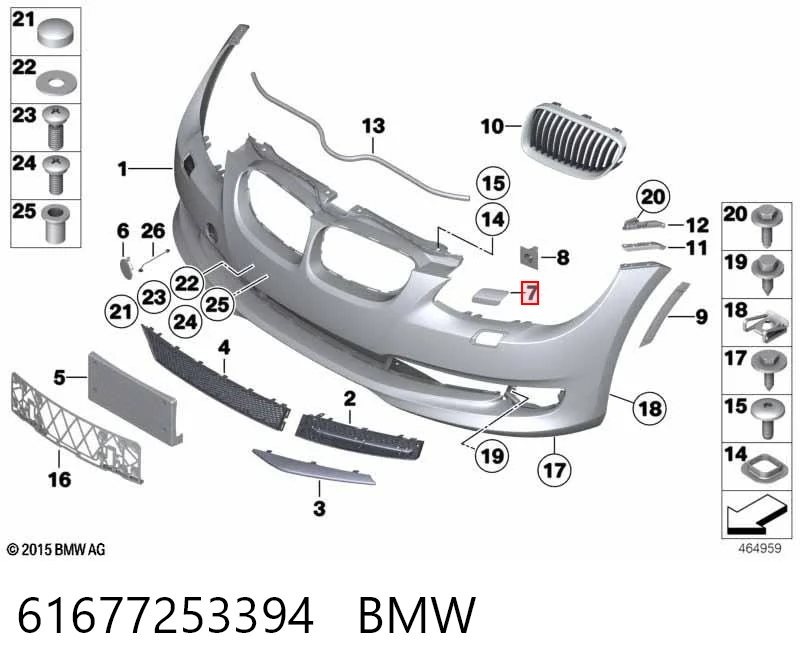 61677253394 BMW 