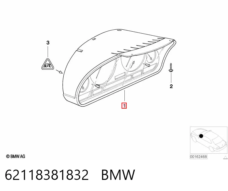 62118381832 BMW