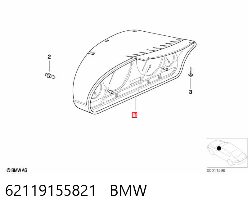 62119155821 BMW