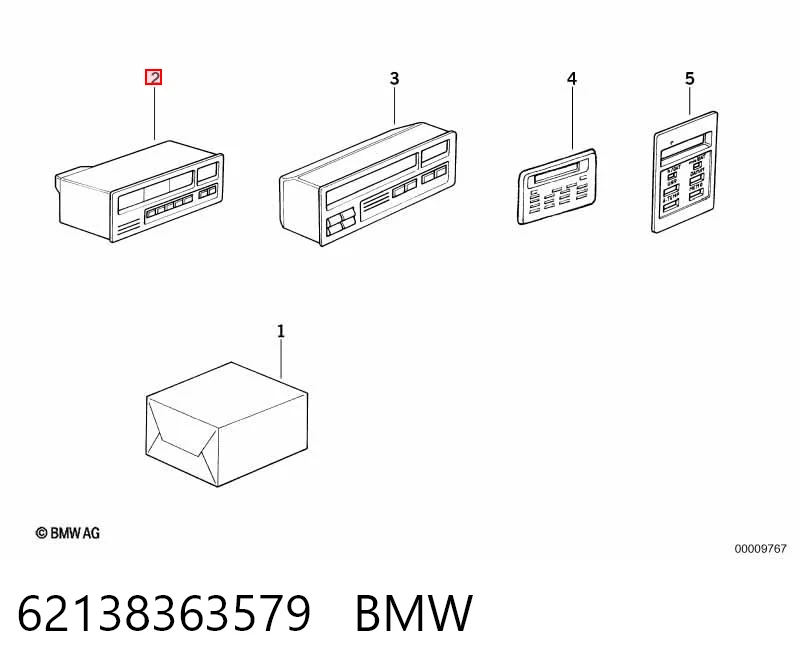 62138363579 BMW