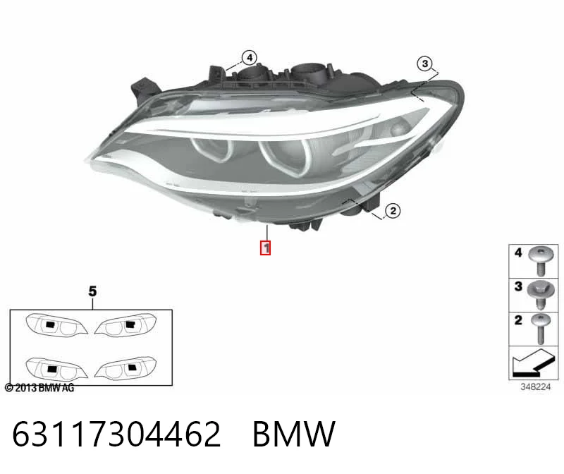 Luz direita para BMW 2  F23