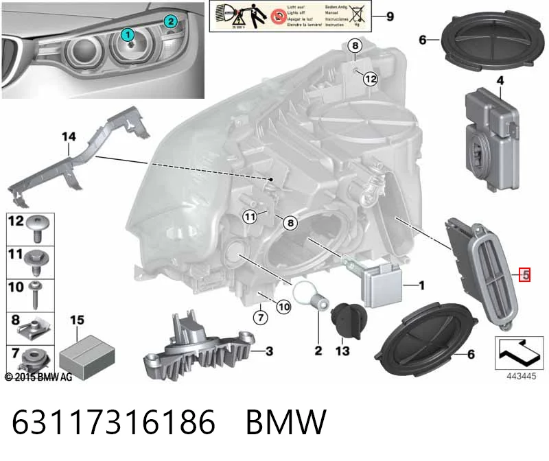 63117316186 BMW