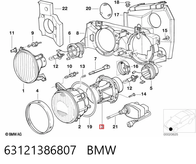 63121386807 BMW