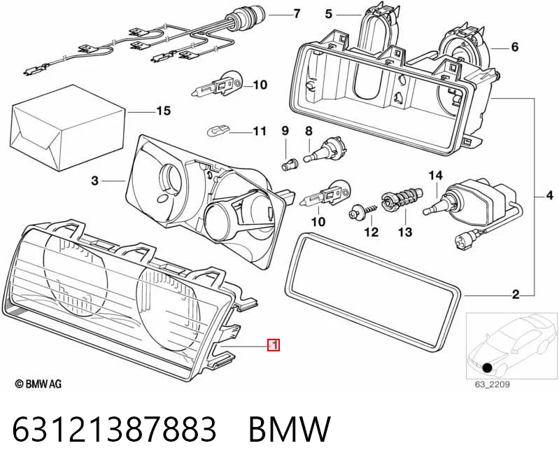 63121387883 BMW
