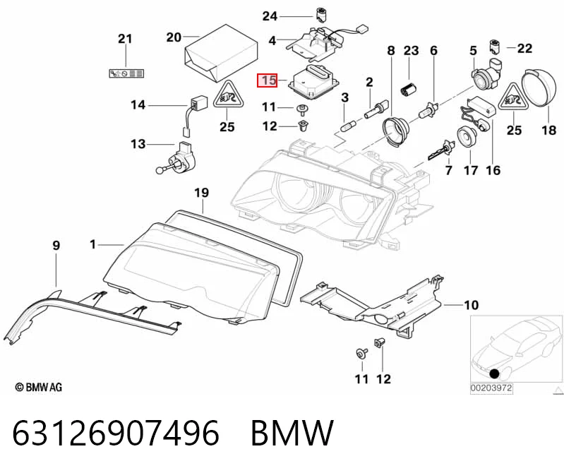 63126907496 BMW