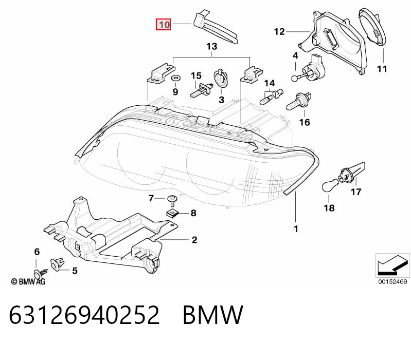 63126940252 BMW 