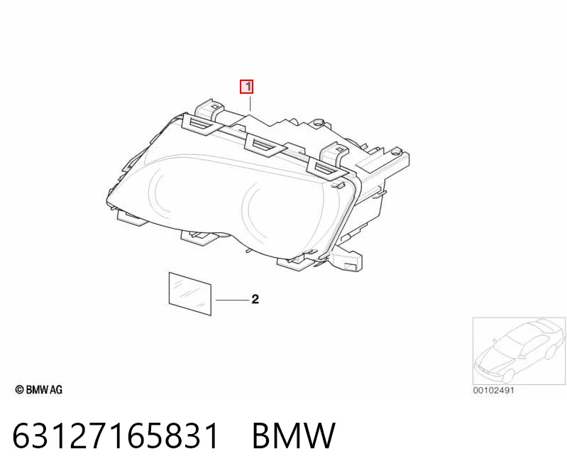 63127165831 BMW