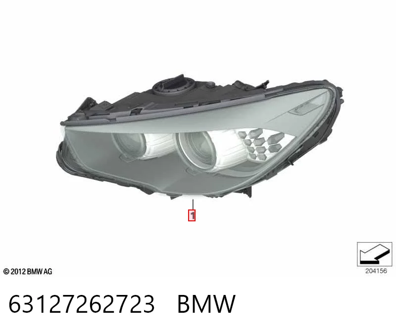 63127262723 BMW Luz esquerda