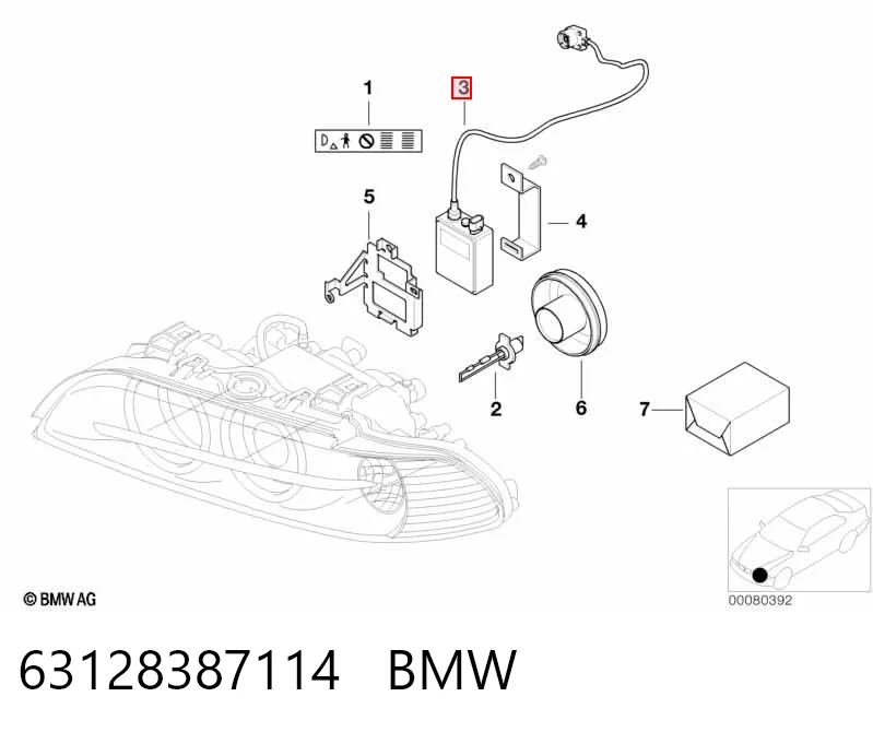 63128387114 BMW