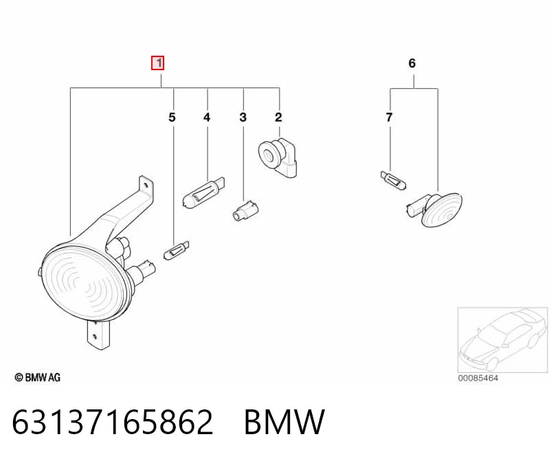 63137165862 BMW