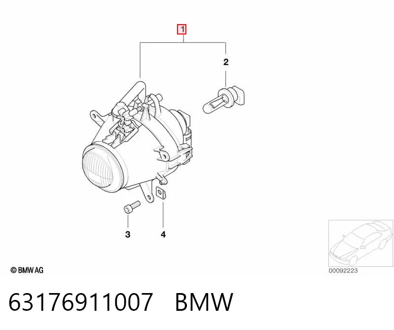 63176911007 BMW