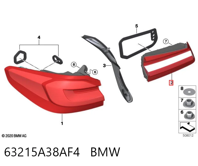 63215A38AF4 BMW