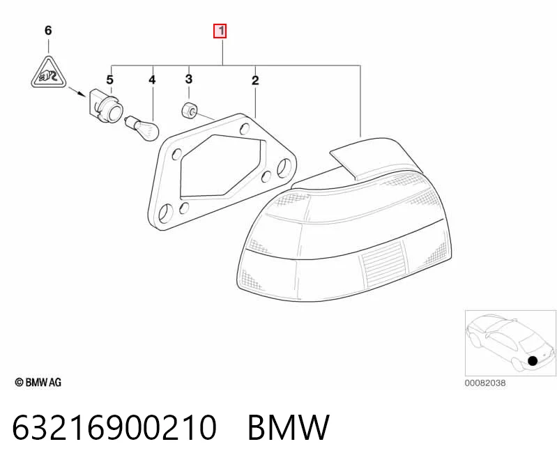 63216900210 BMW