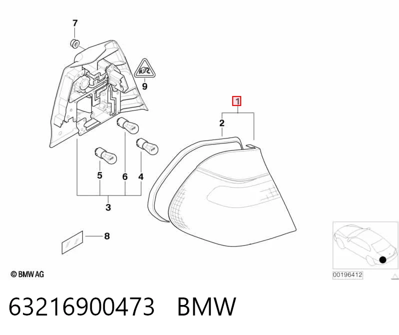 63216900473 BMW