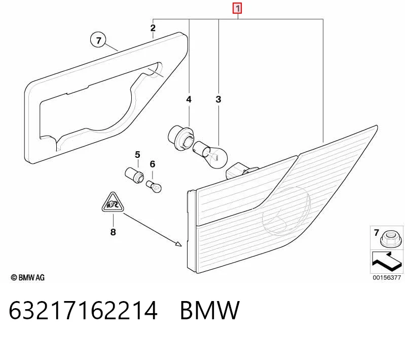 63217162214 BMW